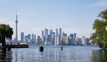 Toronto, Canada Skyline View of Downtown