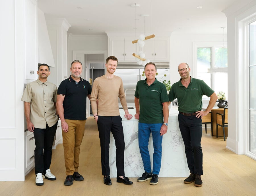 Team behind White Oaks Manor custom home in Toronto photographed by Alex Lukey