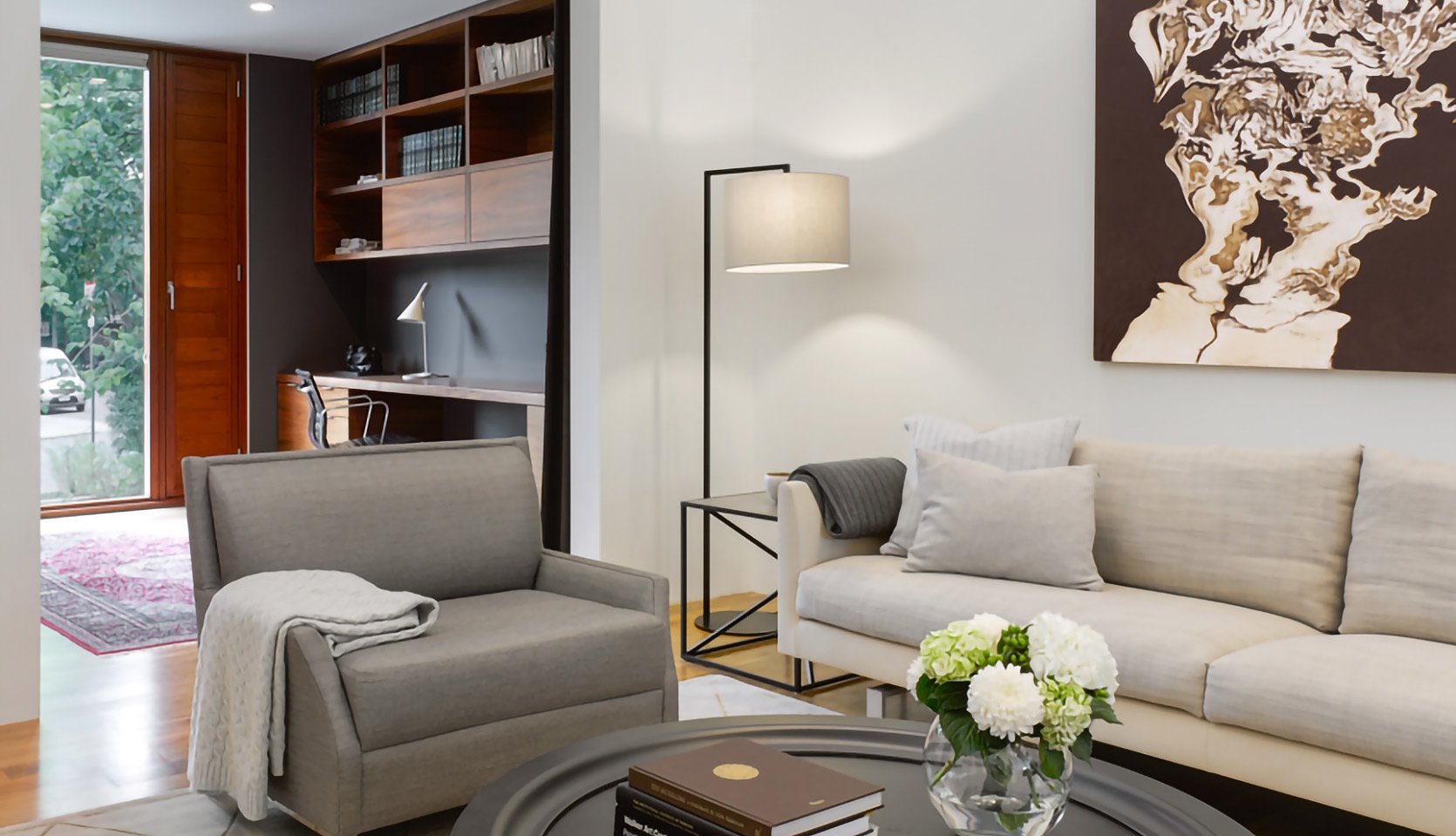 Modern Living Room Design of Home by Paul Raff Studio