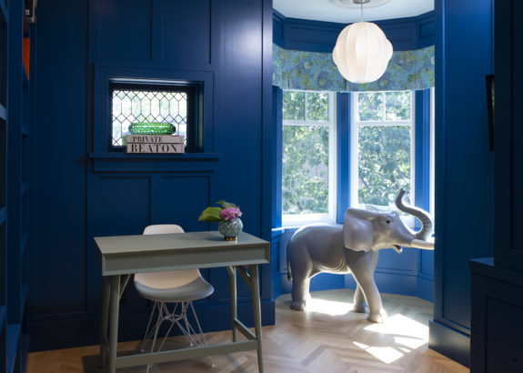 Playter-Estates-House-blue-office-with-elephant