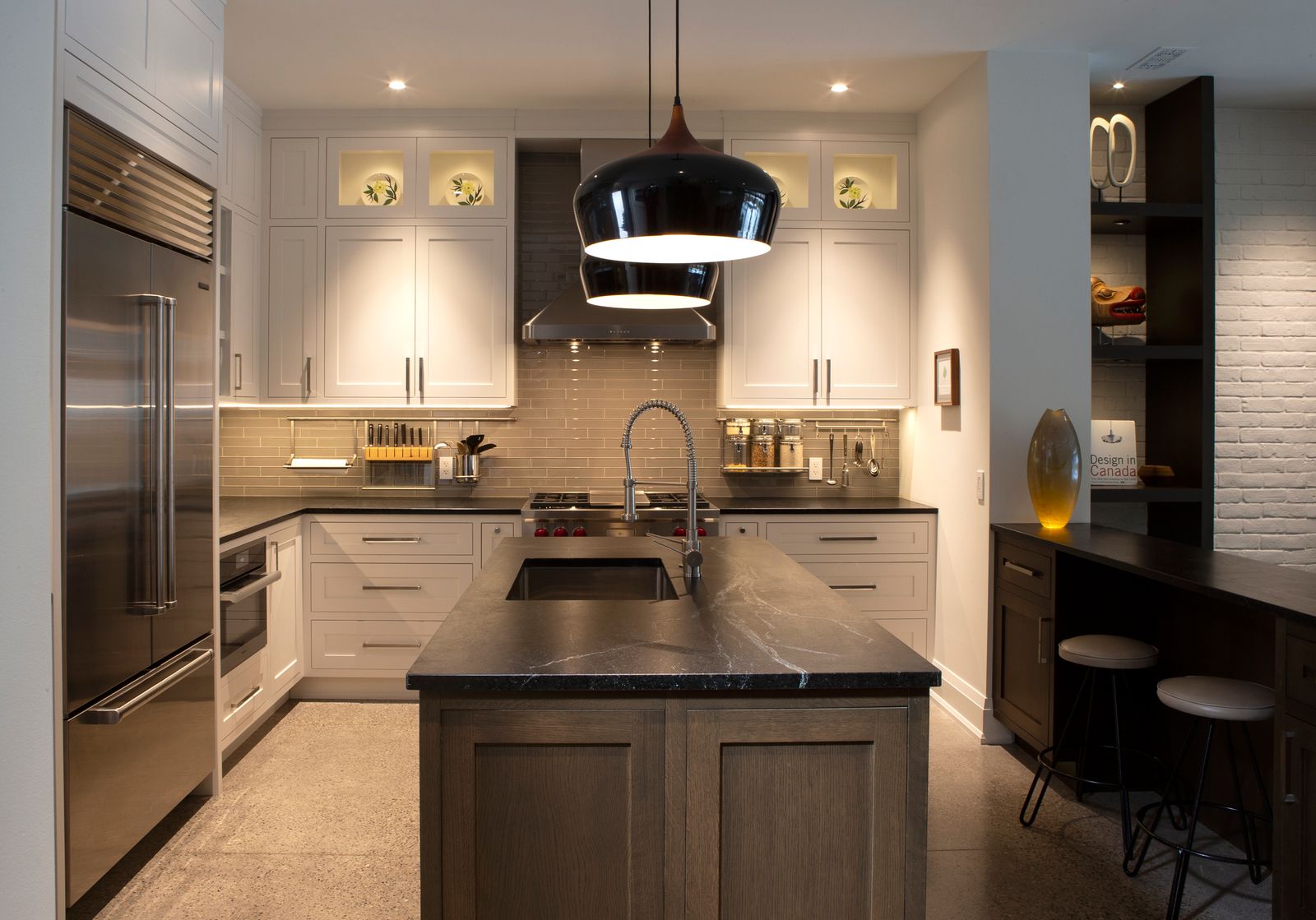 custom kitchen renovation with subway tile-1